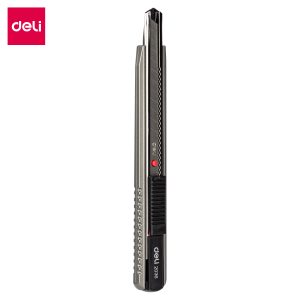 deli E2036 Cutter, 13 snap-off blades, Grey