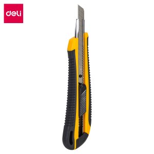 deli E2039 Cutter, 13 snap-off blades, Assorted Colors