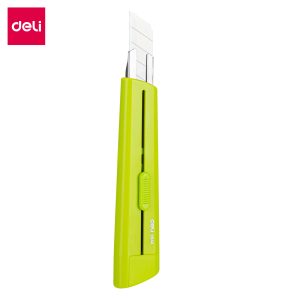 deli E2040 Cutter, 8 snap-off blades, Green