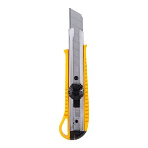 deli E2044 Cutter, 8 snap-off blades, Yellow