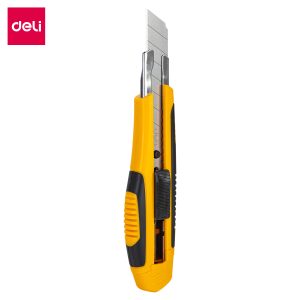 deli E2047 Cutter, 8 snap-off blades, Assorted Colors