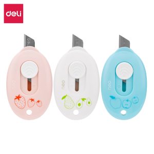 deli E2050F Cutter, 59×37×12MM(cutter), Assorted Colors