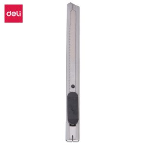 deli E2053 Cutter, 13 snap-off blades, Assorted Colors