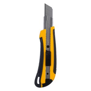 deli E2064 Cutter, 8 snap-off blades, Yellow