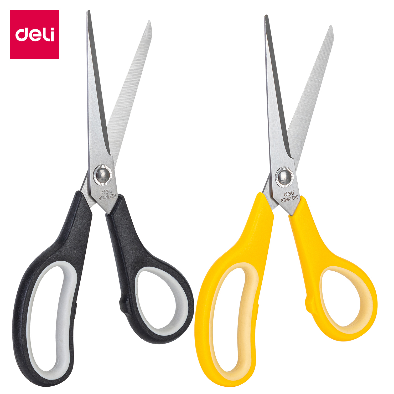 deli E6002 Scissors, 195mm, Assorted Colors