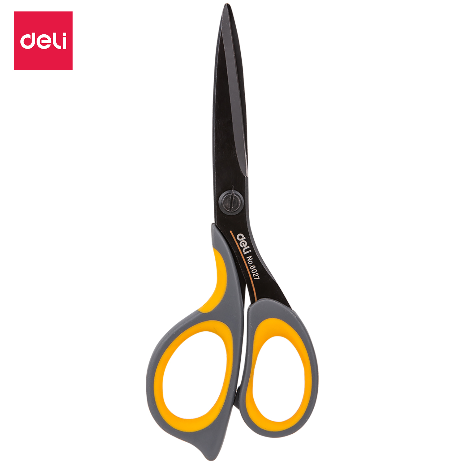 deli E6027 Scissors, 175mm, Black