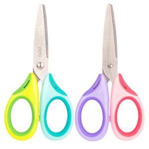 deli E6068 School Scissors, 135mm, Assorted Colors