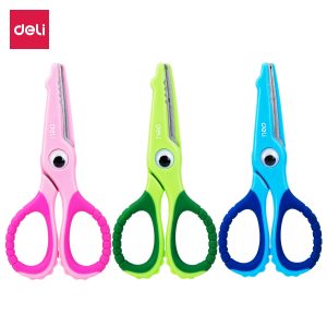 deli E6071 School Scissors, 134mm, Assorted Colors
