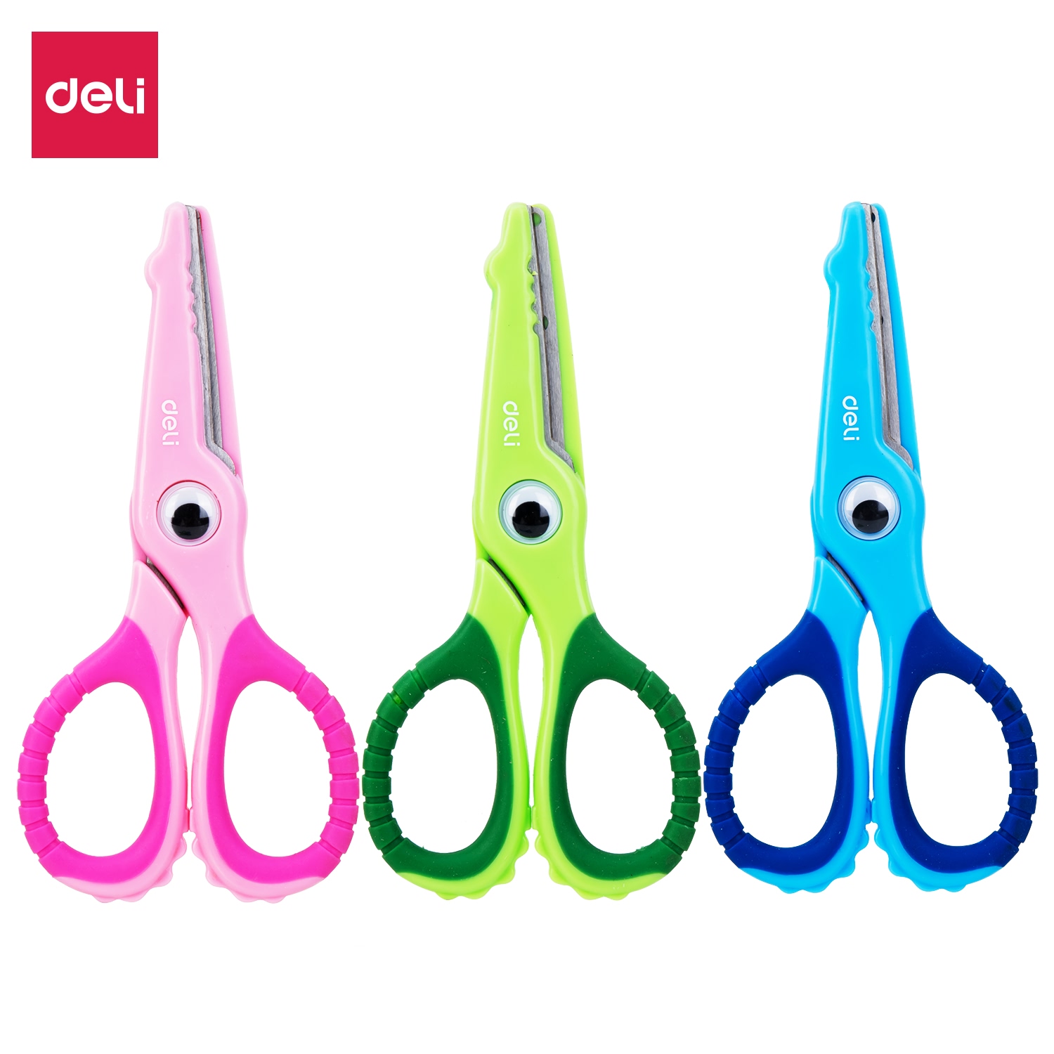 deli E6071 School Scissors, 134mm, Assorted Colors