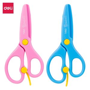 deli ED60402 School Scissors, 130mm, Assorted Colors