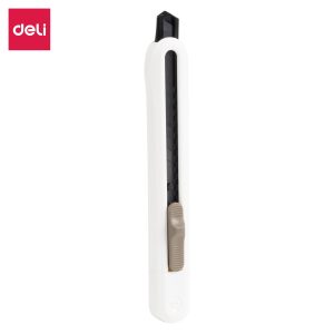 deli ENS063 Nusign Cutter, 137*20*15mm, White