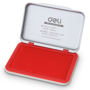 deli 9891 Stamp Pad, Red