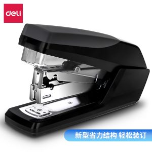 deli 0368 Effortless Stapler, 25sheets,24/6 & 26/6, Assorted Colors