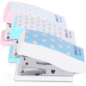 deli 0456 Mini Stapler, 57*23*37, Assorted Colors