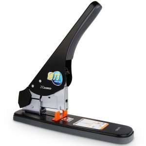 deli 0485 Heavy Duty Stapler, 210sheets, Black