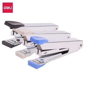 deli E0224 Stapler, 15sheets,#10, Assorted Colors