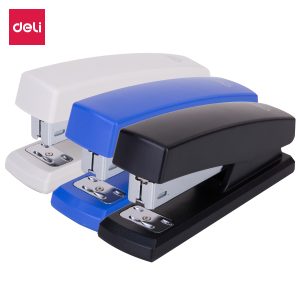 deli E0311 Stapler Set, 20sheets,24/6 & 26/6, Assorted Colors