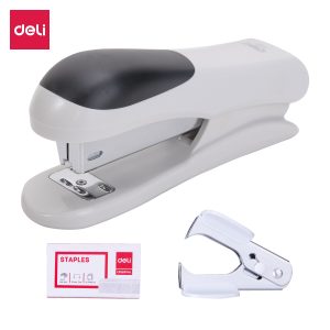 deli E0355 Stapler, 20sheets,24/6 & 26/6, Assorted Colors
