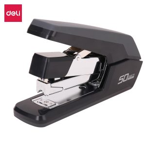 deli E0371 Effortless Stapler, 50sheets,24/6 & 26/6 & 24/8, Black