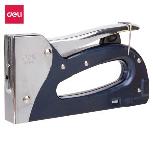 deli E4600 Tacker/Staple Gun Set, Tack up to 10 mm thickness, Blue