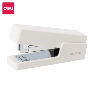 deli ENS084 Nusign Stapler, 20sheets,24/6 & 26/6, White
