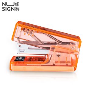 deli NS083 FNusign Stapler, 12sheets,24/6 & 26/6, Transparent