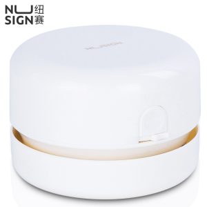 deli NS198 Nusign Desktop Vacuum, 89×89×67.5mm, White