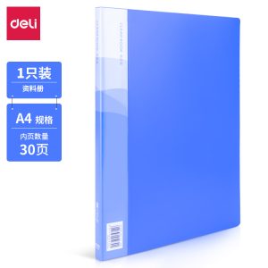 deli 5230 Display Book, A4-30P, Blue