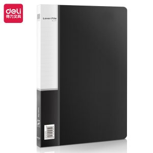 deli 5301 File Folder, A4, Black