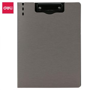 deli 64513 Clipboard, A4, Light Grey