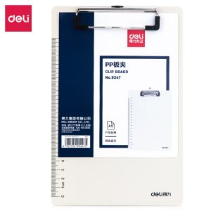 deli 9247 Clipboard, A5, White