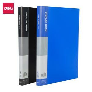 deli E38146 Office Display Book, A4-30 pages, Assorted Colors