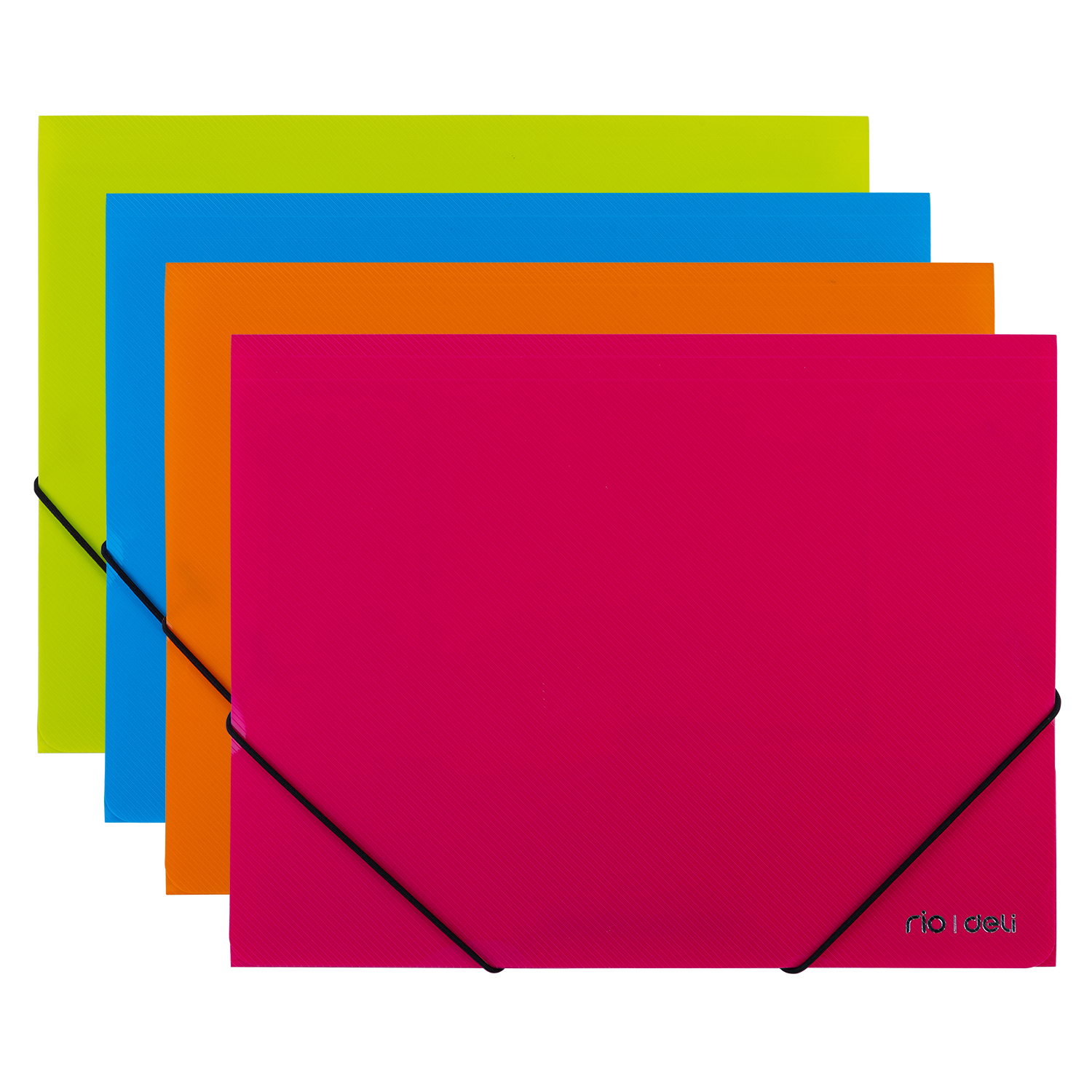 deli E39504 File Folder, A4, Assorted Colors