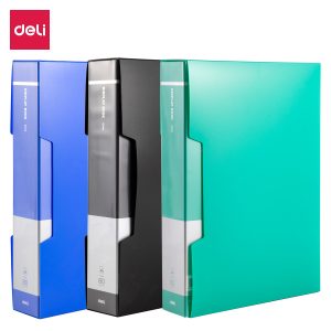 deli E5006 Office Display Book, Page A4-80, Assorted Colors