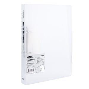 deli E5381 Ring Binder, A4, Transparent