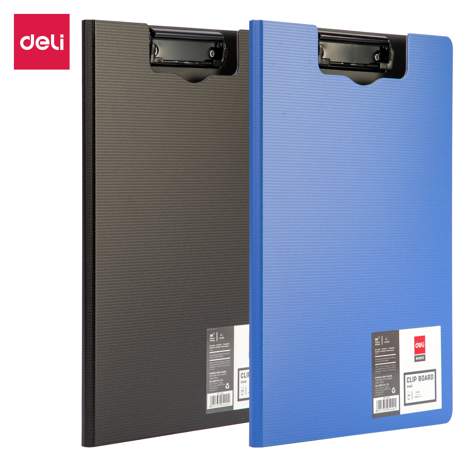 deli E5440 Clipboard, A4, Assorted Colors