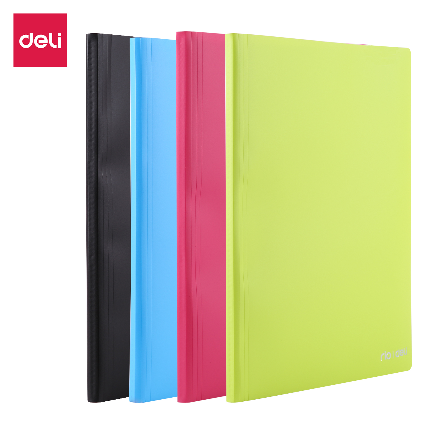 deli EB00402 Office Display Book, A4-40 pages, Assorted Colors