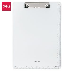 deli 64504 Clipboard, A4, Silver