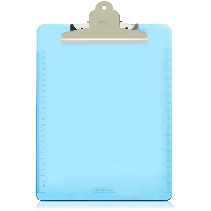 deli 9252 Clipboard, A4, Light Blue