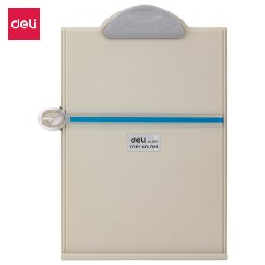 deli E9258 Clipboard, A4, Light Grey