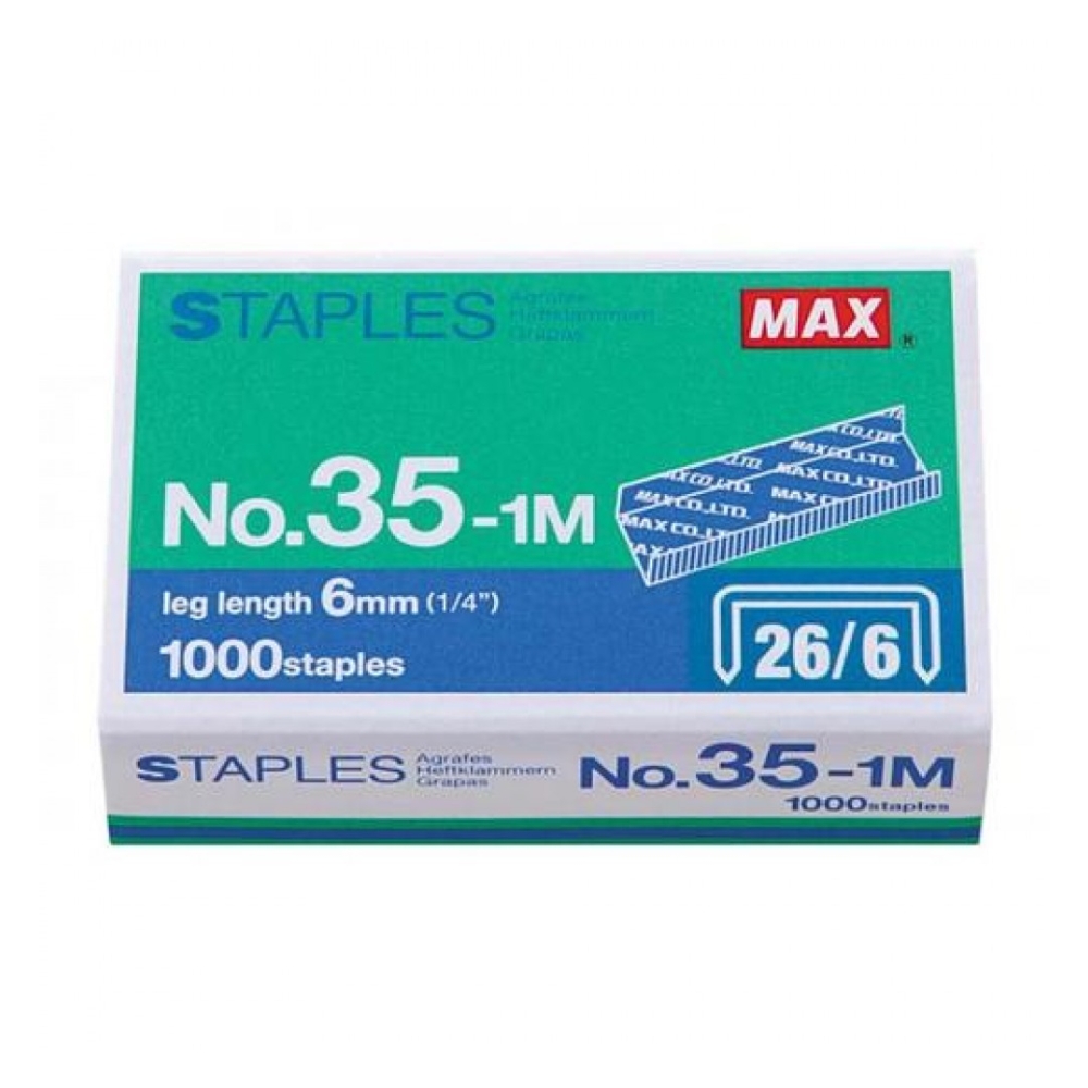 Max 35 1mm Staples 26/6