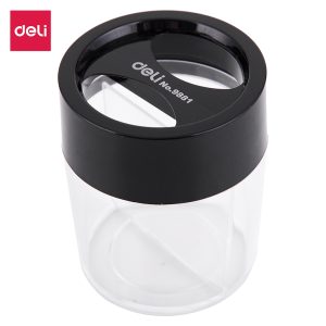 deli E9881-Magnetic Clip Box (Black & Blue)