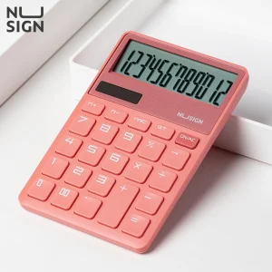 deli ENS042 Calculator, Pink