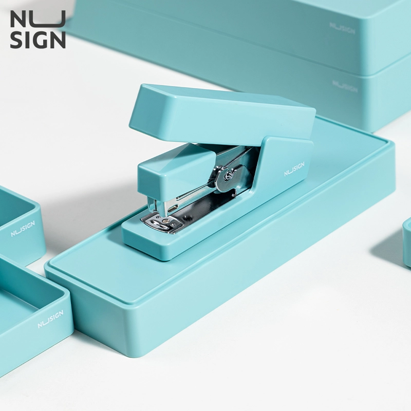 deli ENS081 Effortless Stapler, Blue