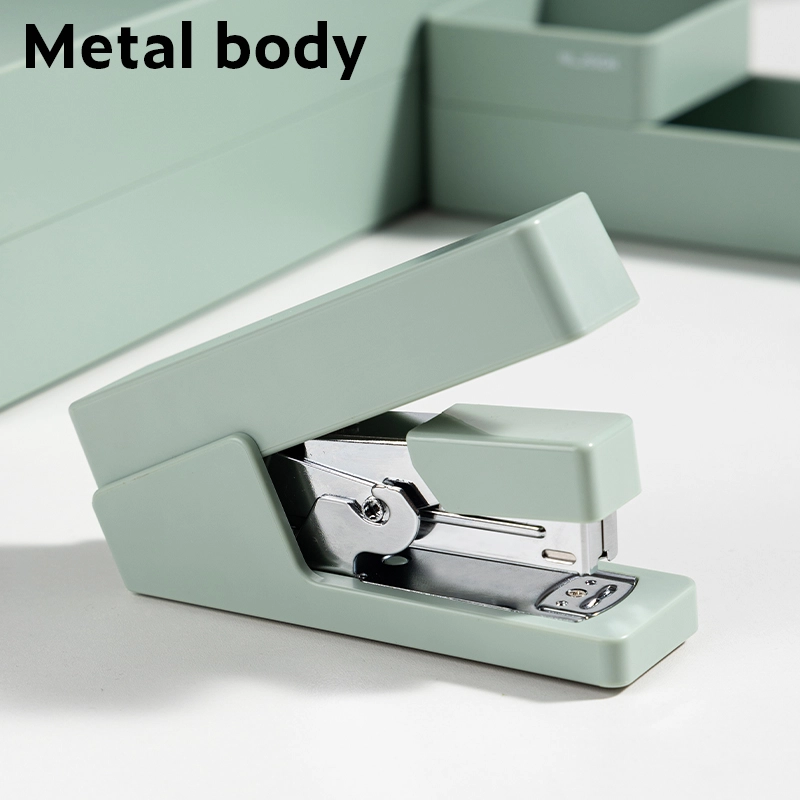 deli ENS081 Effortless Stapler, Green - Image 4