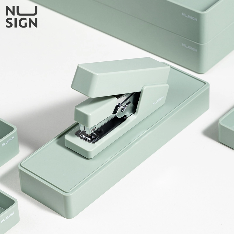 deli ENS081 Effortless Stapler, Green