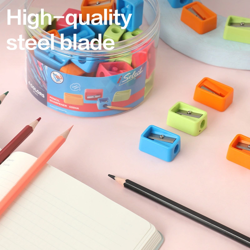 deli E0594A Economical Pencil Sharpener, 1-hole φ6.9-8mm, Blue, Yellow, Pink, Orange - Style 1 - Image 5