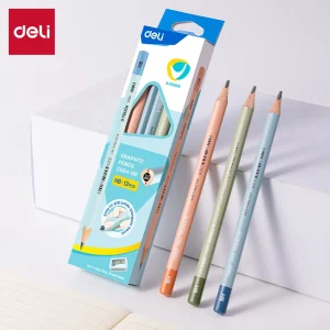 deli EC064-HB Graphite Pencil, Assorted Colors