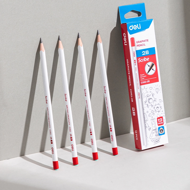 deli EC062-2B Graphite Pencil, Assorted Colors - Image 7