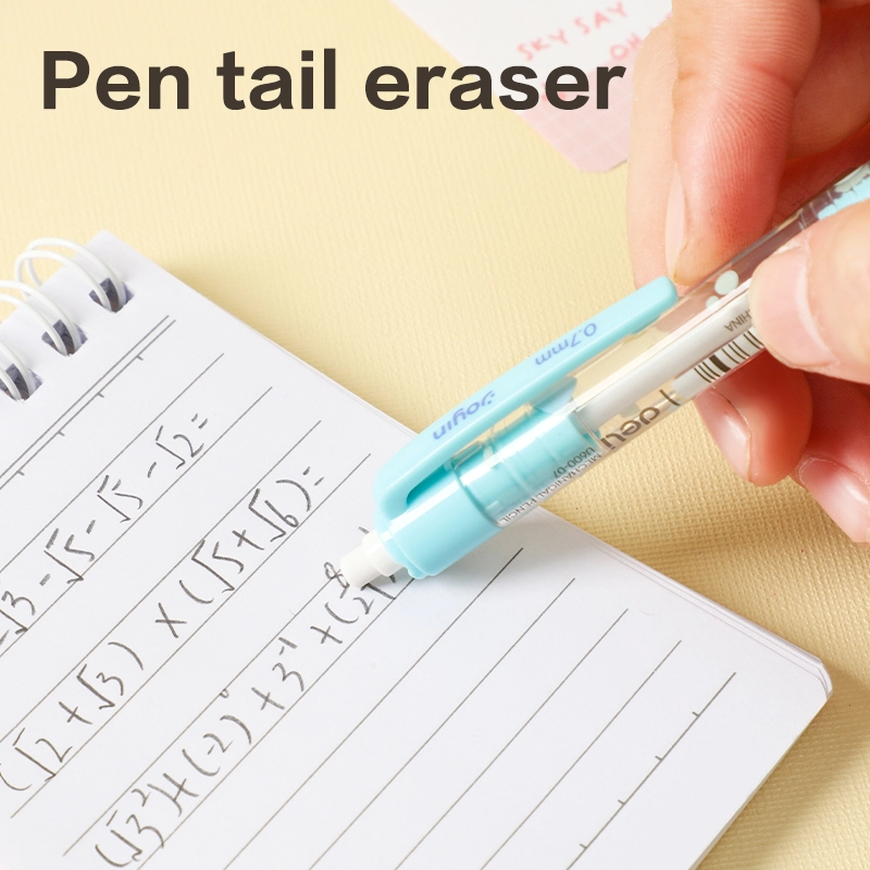 deli EU600-07 Mechanical Pencil, Blue, Green, Purple, Pink - Image 3